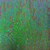 Stretch Sequins Fabric Mille Stripe