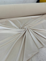 Beige 4-Way Stretch Faux Leather