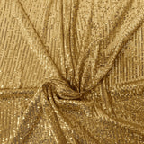 Stretch Sequins Fabric Mille Stripe
