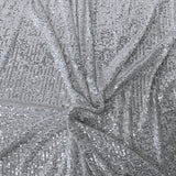 Stretch Sequins Fabric Mille Stripe