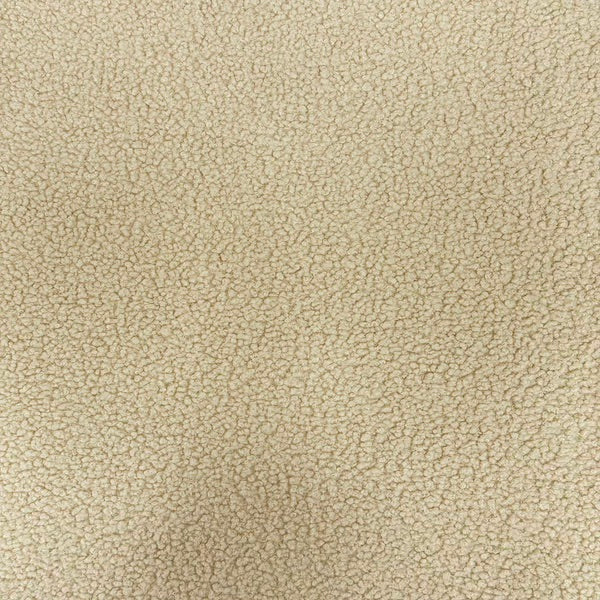 Terry Knit Faux Wool Boucle Fabric - Beige, 60" Width (1 Yard)