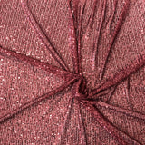 Stretch Sequins Fabric Mille Stripe