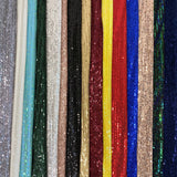 Stretch Sequins Fabric Mille Stripe