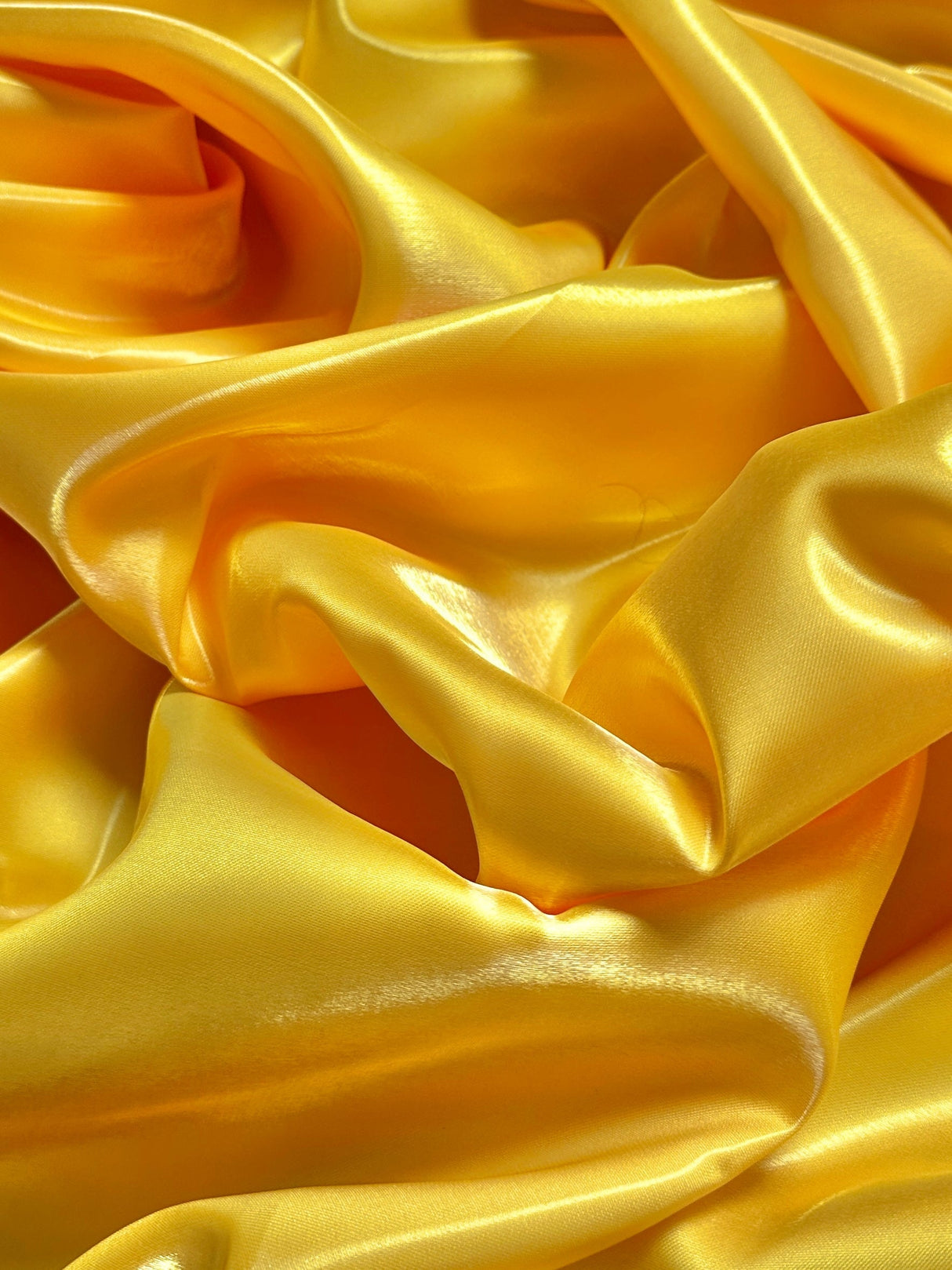 Liquid Bridal Satin Yellow