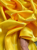 Liquid Bridal Satin Yellow