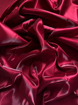 Liquid Bridal Satin Burgundy