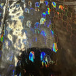 Vinyl Stretch Polyester Spandex Leaves Fabric