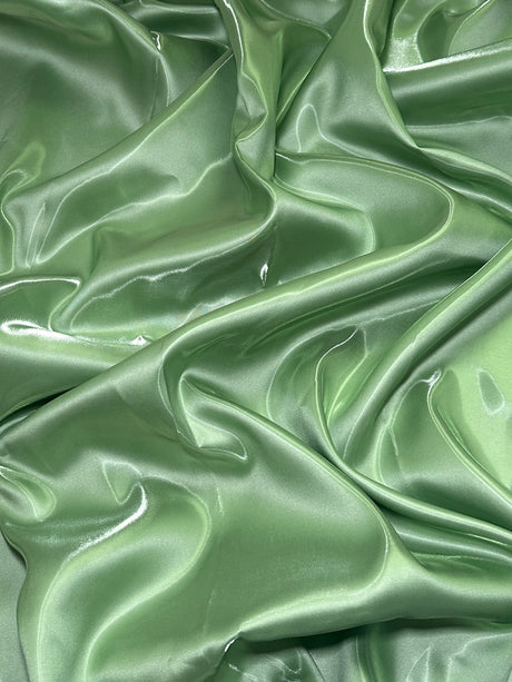 Liquid Bridal Satin Sage Green