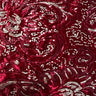 Stretch Velvet Sequin Fabric Burgundy Champagne 60"