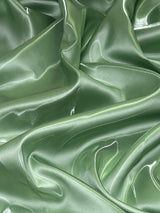Liquid Bridal Satin Sage Green