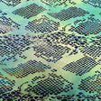 Nylon Spandex Anaconda Hologram Fabric 60"