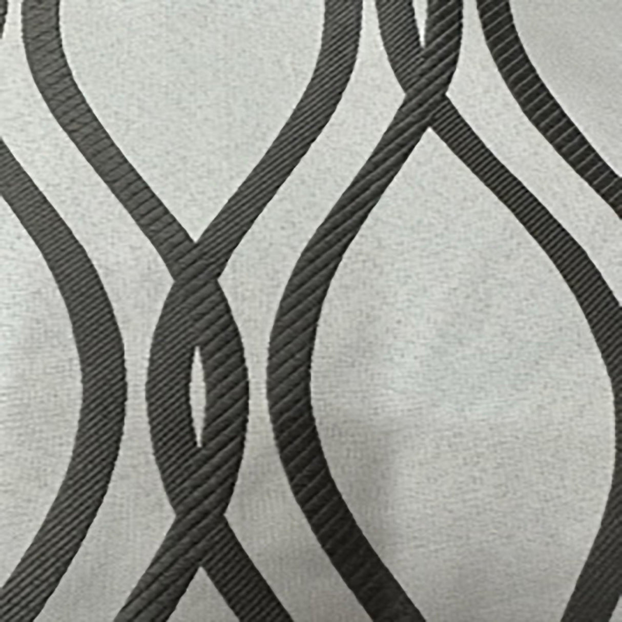 Polyester Damask Brocade Fabric 2-Sided Wave Print 60"