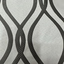 Polyester Damask Brocade Fabric 2-Sided Wave Print 60"