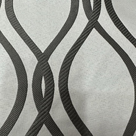 Polyester Damask Brocade Fabric 2-Sided Wave Print 60"