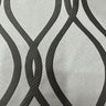 Polyester Damask Brocade Fabric 2-Sided Wave Print 60"