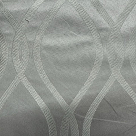 Polyester Damask Brocade Fabric 2-Sided Wave Print 60"