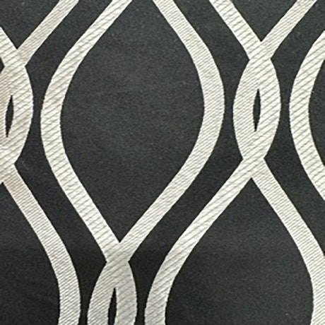 Polyester Damask Brocade Fabric 2-Sided Wave Print 60"
