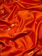 Liquid Bridal Satin Orange