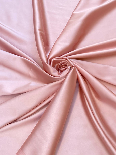 Blush Stretch Crepe Back Satin