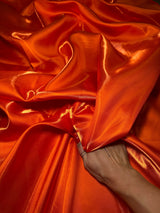 Liquid Bridal Satin Orange