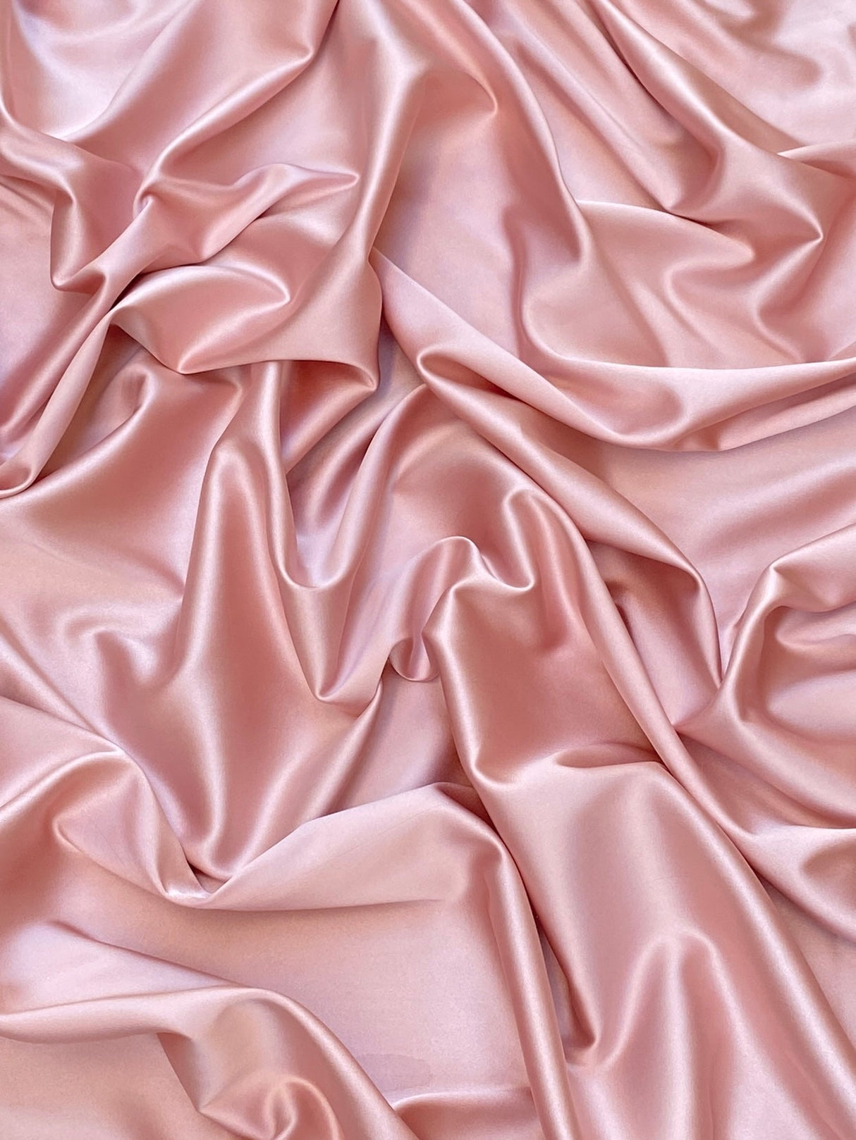 Blush Stretch Crepe Back Satin