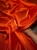 Liquid Bridal Satin Orange
