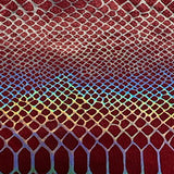 Holographic Nylon Spandex 4-Way Stretch Fabric 60"