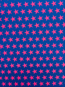 1 Yard Star Print Spandex Fabric Four Way Stretch for Costumes and Activewear 58"/60" Width