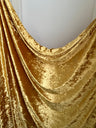 Stretch Crushed Velvet Gold