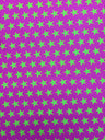1 Yard Star Print Spandex Fabric Four Way Stretch for Costumes and Activewear 58"/60" Width