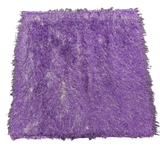 Metallic Faux Fur Tinsel Ostrich Feather Polyester Fabric - Metallic Faux Ostrich Feather, 54" Width (1 Yard)