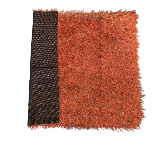 Metallic Faux Fur Tinsel Ostrich Feather Polyester Fabric - Metallic Faux Ostrich Feather, 54" Width (1 Yard)