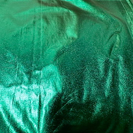 Foil Spandex Fabric 2-Way Stretch Metallic