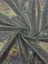 Shattered Glass Nylon Spandex Fabric - Shattered Glass Print, 58"/60" Width (1 Yard)