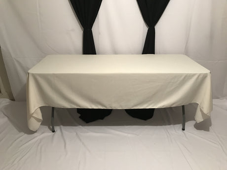 Polyester Backdrops Polyester Fabric - White, 10 Ft X 8 Ft (2 Panels)