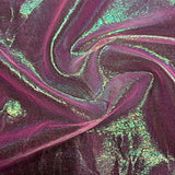 Polyester Organza Sheer Fabric 45" Solid Barbie