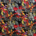 Cotton Barkcloth Fabric Hawaiian Tropical Garden
