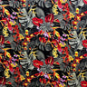 Cotton Barkcloth Fabric Hawaiian Tropical Garden