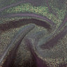Organza Fabric Crinkled Two-Tone 45" Width Black Gold Black