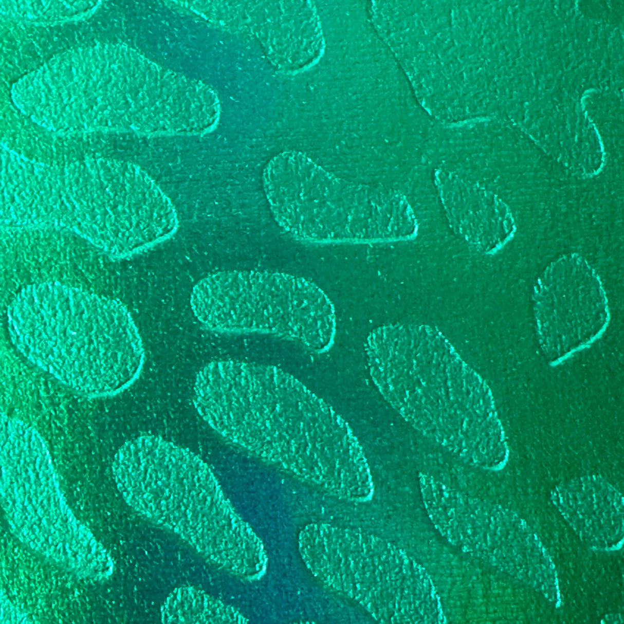 Stretch Velvet Embossed Cheetah Hologram Fabric 60"