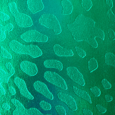 Stretch Velvet Embossed Cheetah Hologram Fabric 60"