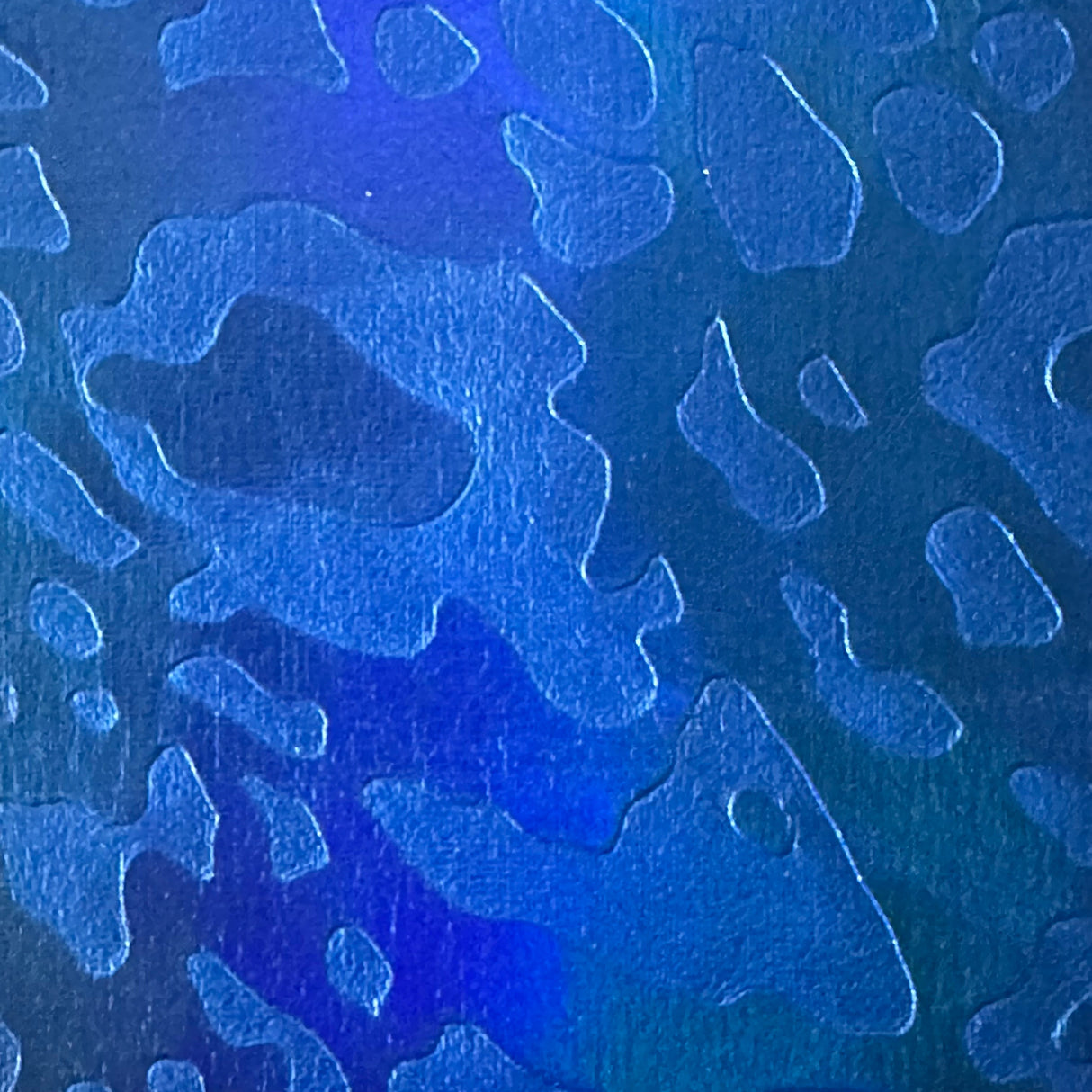 Stretch Velvet Embossed Cheetah Hologram Fabric 60"