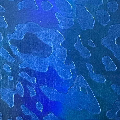 Stretch Velvet Embossed Cheetah Hologram Fabric 60"