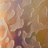 Stretch Velvet Embossed Cheetah Hologram Fabric 60"