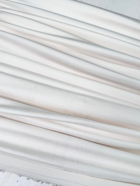 Ivory 4-Way Stretch Faux Leather
