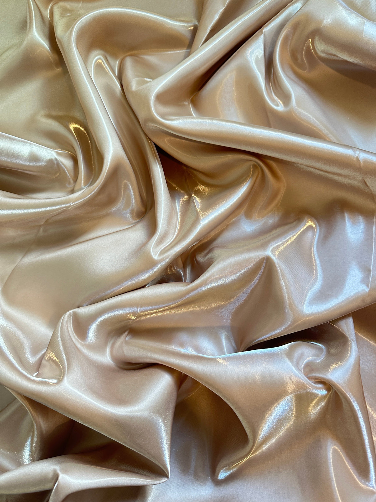Liquid Bridal Satin Champagne