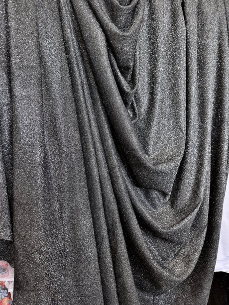 Stretch Metallic Lurex Silver