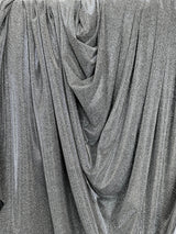 Stretch Metallic Lurex Silver
