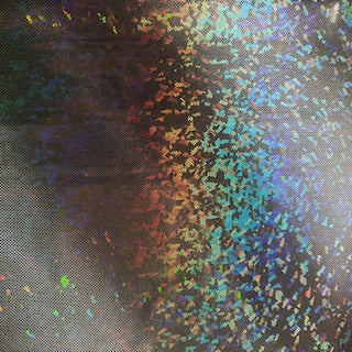 Hologram Spandex Fabric Fantasia Shattered Foil 60"