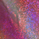 Hologram Spandex Fabric Fantasia Shattered Foil 60"